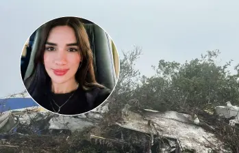 Gineth Tatiana Rincón estaba embarazada al momento del accidente aéreo de la aerolínea Satena en Norte de Santander. FOTO: Cortesía