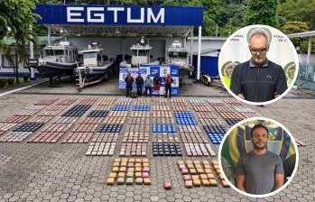 Dos ciudadanos neerlandeses señalados como enlaces clave entre la mafia europea y los carteles colombianos fueron capturados en exclusivos sectores de Medellín y Cali. Todas estas drogas, que fueron incautadas por las autoridades, eran enviadas desde Colombia en contenedores a Europa. FOTO: Fiscalía General de la Nación y Armada Nacional
