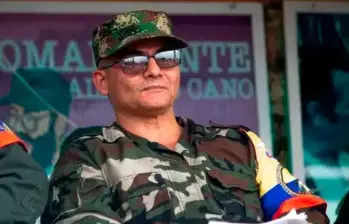 Alias Iván Mordisco es el jefe de una de las disidencias de las Farc. Foto: Cortesía