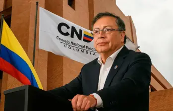Campaña Petro presidente fue sancionada por violación de topes electorales. Foto: Colprensa