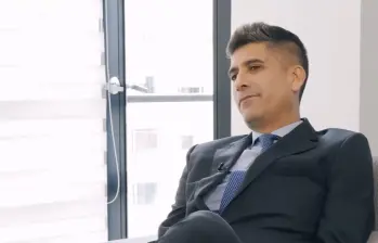 Mario Burgos, fiscal encargado del caso contra el hijo del presidente. Foto: captura de pantalla.
