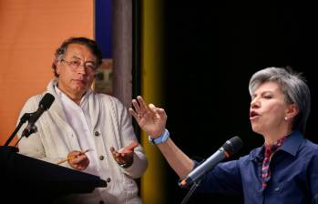 Presidente Gustavo Petro denunciado por la candidata Claudia López. Foto: Colprensa
