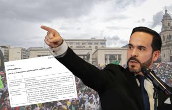 El gobierno de Abelardo de la Espriella hizo cambios sobre la protesta social y hubo cascada de demandas de parte de la oposición. FOTOS Colprensa