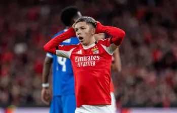 Prestianni es un argentino de 20 años que está en el Benfica desde principios del 2024, demostrando un gran talento a una prematura edad. Foto: Getty Images