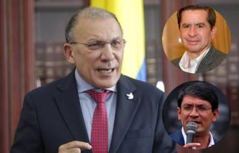 Roy Barreras. Arriba Juan Fernando Cristo, abajo Camilo Romero. FOTOS: COLPRENSA.