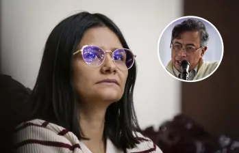 La gerente del Fondo Adaptación no fue declarada insubsistente pese a la solicitud del mandatario, debido a que tiene una licencia por enfermedad. Foto. Colprensa. 