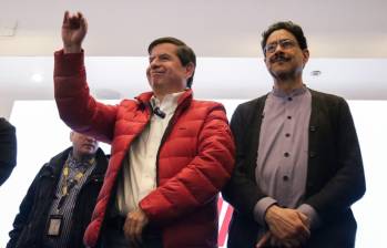 Juan Fernando Cristo y Cepeda en el lanzamiento de la Alianza por la Vida. Foto: Colprensa.