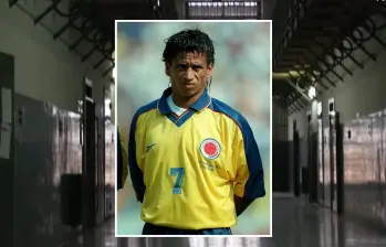 Anthony William de Ávila Charris, exfutbolista colombiano, quien paso por América de Cali y la Selección Colombia, entre otros, vive sus días actualmente en una cárcel de Italia. FOTO: GETTY Y CORTESÍA NEXT MEDIA