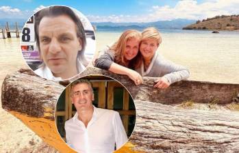 Romagnoli y Mascialino son los dos empresarios nombrados por Eva Ferrer como presuntos testaferros de Verónica Alcocer en Europa. Fotos: Colprensa, captura de video y revista Semana