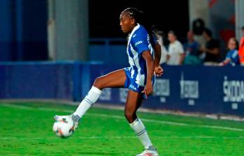 Daniela Caracas hace parte del Espanyol femenino desde el 2021. FOTO: Getty