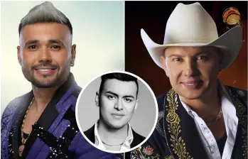 Los máximos exponentes de la música popular en Colombia se congregaron para honrar la memoria de su colega Yeison Jiménez. FOTO: Tomada de redes sociales Ciro Quiñonez y Giovanny Ayala