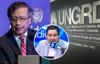 Néstor Morales responde a Petro por el escándalo de la UNGRD. Foto: captura de pantalla Blu Radio / colprensa / UNGRD
