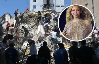 La cantante estadounidense Beyoncé anunció este 25 de agosto una donación personal de un millón de dólares destinada a atender la emergencia humanitaria en Colombia por el terremoto. FOTO: AFP y Getty