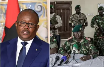 Militares toman el “control total” de Guinea-Bisáu y “suspenden” el proceso electoral. FOTOS: Tomadas de las redes sociales @zentrismo