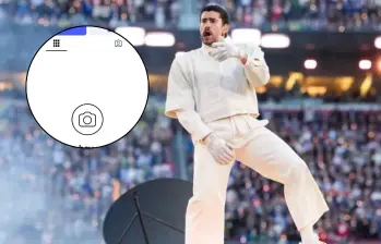 Bad Bunny eliminó sus publicanoes de su cuenta de Instagram, incluyendo su foto de perfil, tras su presentación en el Super Bowl 2026. FOTO: GETTY