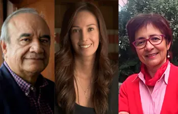 Los tres aspirantes son (de izquierda a derecha) Héctor Carvajal, Karena Caselles y Dídima Rico. FOTO: Centro de Estudios Socio Jurídicos Latinoamericanos, Cesjul