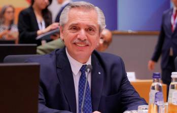 Alberto Fernández fue presidente de Argentina entre 2019 y 2023. Su sucesor es el actual mandatario, Javier Milei. FOTO: Tomada de X @alferdez
