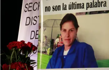 Rosa Elvira Cely tenía 35 años cuando fue abusada y torturada por un compañero de clase en 2012. FOTO: COLPRENSA.