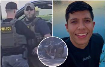 El agente de ICE David Brouillette llamó a su exesposa para confesarle que él había jalado el gatillo, asegurando que la fuerza letal estaba justificada. FOTO: Captura de video de redes sociales y cortesía