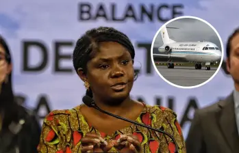 La vicepresidenta de Colombia Francia Márquez en una de sus visitas oficiales a África. FOTO: Colprensa.