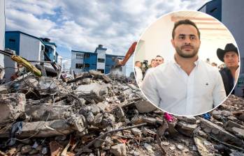 Erasmo Zuleta, gobernador de Córdoba, no ocultó su tristeza ante los pocos suministros recolectados para las víctimas del terremoto. Fotos: Julio César Herrera Echeverri y Colprensa