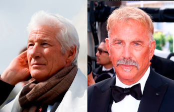 Richard Gere, con 74 años y Kevin Costner, de 69, fueron ovacionados en Cannes por sus nuevos proyectos. FOTOS Getty