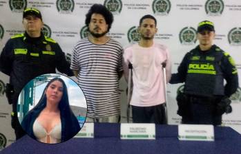 Los capturados serían un colombiano y un venezolano de 32 años y 26 años respectivamente. FOTO: Fiscalía General de la Nación