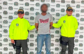 James Alberto Caicedo, tío del menor, tiene antecedentes judiciales por varios delitos. FOTO: Cortesía Policía