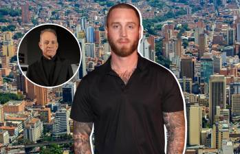 Chet Hanks, hijo de Tom Hanks, varado en Medellín por problema con su pasaporte. Foto: Camilo Suárez / Redes sociales @tomhanks y @chethanx