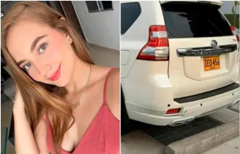 Los secuestradores se llevaron a Yuliana Lindarte Rolón en un carro de la familia. FOTOS: Colprensa - La Opinión