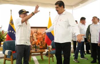 Además de la Lista Clinton, la aparente cercanía del gobierno de Gustavo Petro con el régimen de Nicolás Maduro habría motivado la restricción de información de Inteligencia por parte de EE. UU. FOTO Presidencia 