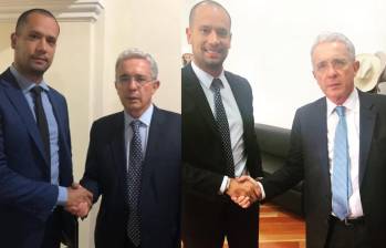Diego Cadena, exabogado de Álvaro Uribe, en juicio por soborno a testigos. Foto: redes sociales