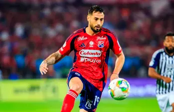 El delantero argentino Francisco Fydriszewski es el goleador del Medellín en lo que va del segundo semestre del año con 16 anotaciones. Foto: Camilo Suárez