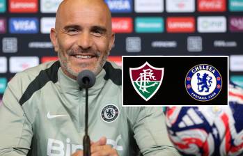Durante la rueda de prensa previa a la semifinal del Mundial de Clubes, el entrenador del Chelsea, Enzo Maresca, habló de varios temas, entre ellos, los partidos que han jugado en toda la temporada. FOTO: GETTY Y MUNDIAL DE CLUBES
