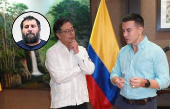 Noboa dijo que no puede confirmar reunión de Petro con ‘Fito’, pese a referencias previas. Petro ha negado cualquier tipo de vínculo. Foto: Presidencia.