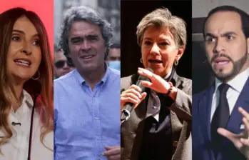 Los candidatos condenaron las declaraciones y comportamiento de De la Espriella. Foto: Colprensa.