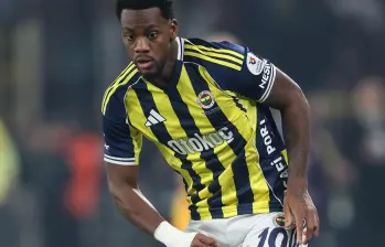 El atacante colombiano de 22 años, quien pertenece al Al-Nassr de Arabia Saudita, se encuentra actualmente cedido en el Fenerbahçe de Turquía. FOTO: Getty