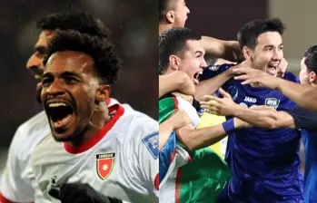 En la AFC clasifican 8 selecciones al Mundial y una va al torneo de repechaje. Dos equipos ya lograron la hazaña de obtener cupo a su primera Copa del Mundo. Fotos: Xinhua y AFP