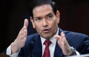 El secretario de Estado, Marco Rubio, fue quien presentó la estrategia. Foto: Getty