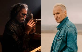 Charly García y Sting lanzaron la canción In the City, composición en inglés del artista argentino. FOTOS Cortesía Sony Music