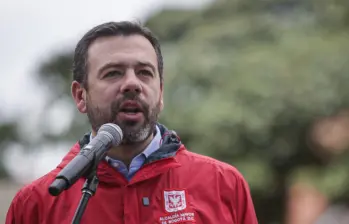 Carlos Fernando Galán, alcalde de Bogotá, aseguró que la Policía en la capital enfrenta complicaciones para acceder a información de cámaras de seguridad privadas en ciertas zonas de la ciudad. Foto: Colprensa. 