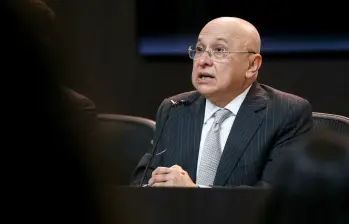 Eduardo Montealegre, ministro de Justicia cuyo nombramiento fue demandado. Foto: Colprensa