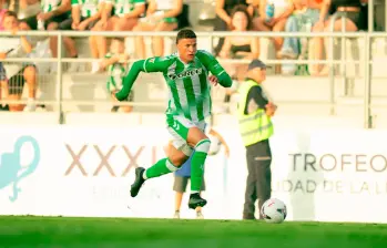 Nelson Deossa sigue en Betis pero despierta interés de grandes clubes. FOTO: Instagram nelsondeossasuarez06