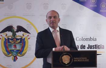 Carlos Camargo fue elegido nuevo magistrado de la Corte Constitucional. FOTO: Colprensa