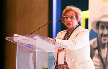La canciller de Colombia, Rosa Yolanda Villavicencio, llegó al cargo en julio de 2025 en remplazo de Laura Sarabia. FOTO COLPRENSA