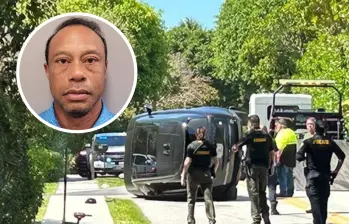 Tras un nuevo accidente en Florida y entre acusaciones legales, Tiger anunció un retiro indefinido para intentar rescatar lo que queda de su salud y su leyenda. FOTOS: AFP y redes sociales