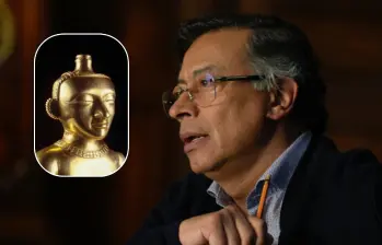 El presidente Gustavo Petro le propuso al Banco de la República que sea el único comprador de oro en el país. FOTOS: Colprensa 