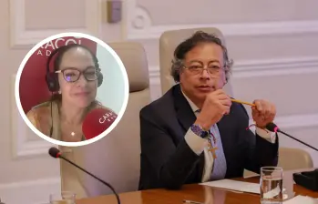 La comunicadora alertó que la violencia impulsada por Petro cada día es más agresiva en su contra y “en cualquier momento va a pasar de las redes sociales a la realidad”. FOTO: PRESIDENCIA/ARCHIVO PARTICULAR