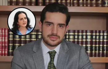 Juan José Lafaurie Cabal, hijo de María Fernanda Cabal y José Félix Lafaurie. Foto: Colprensa/Esneyder Gutiérrez.