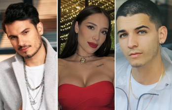 Por un azar del destino, el 7 de febrero para Luisa Fernanda W tiene dos significados que contrastan. La muerte de su expareja Legarda, y el cumpleaños de Pipe Bueno, su actual pareja. Fotos: redes sociales. 